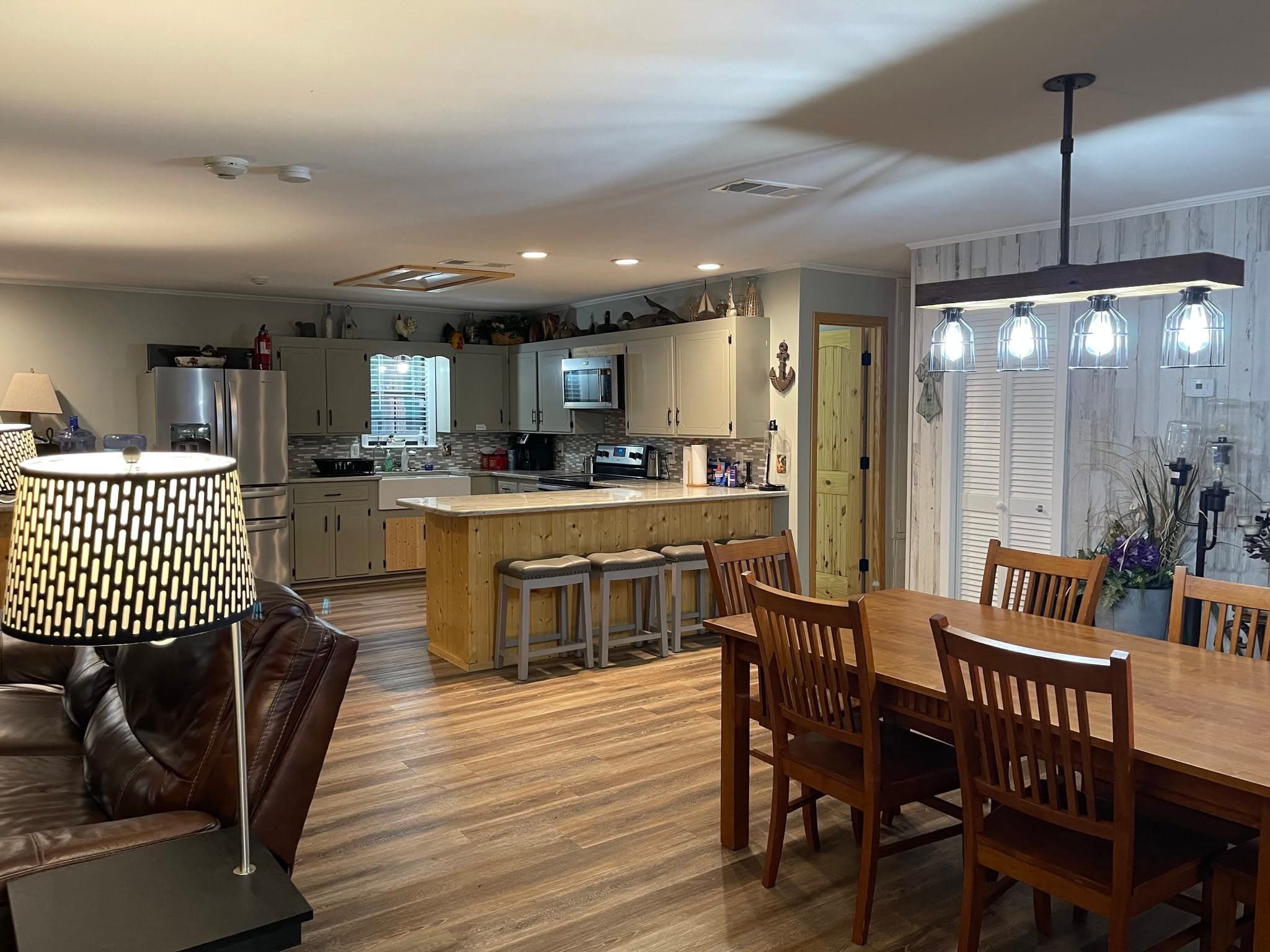 Kitchen and dining